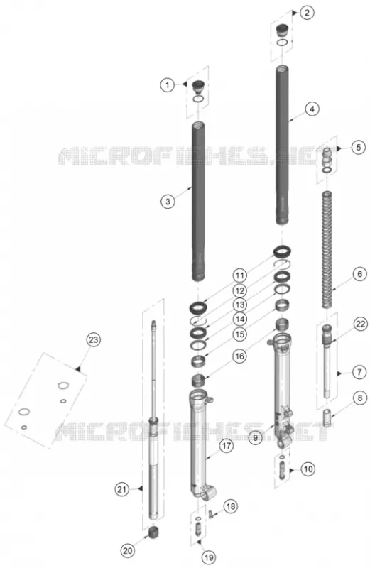 FOURCHE (PIECES)