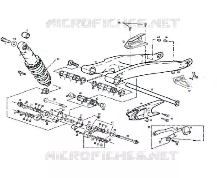 BRAS OSCILLANT  / AMORTISSEUR