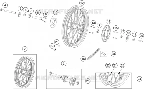 ROUE ARRIERE