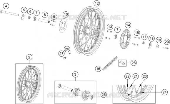 ROUE ARRIERE
