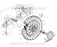 ROUE / FREIN ARRIERE