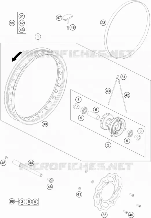 ROUE AVANT
