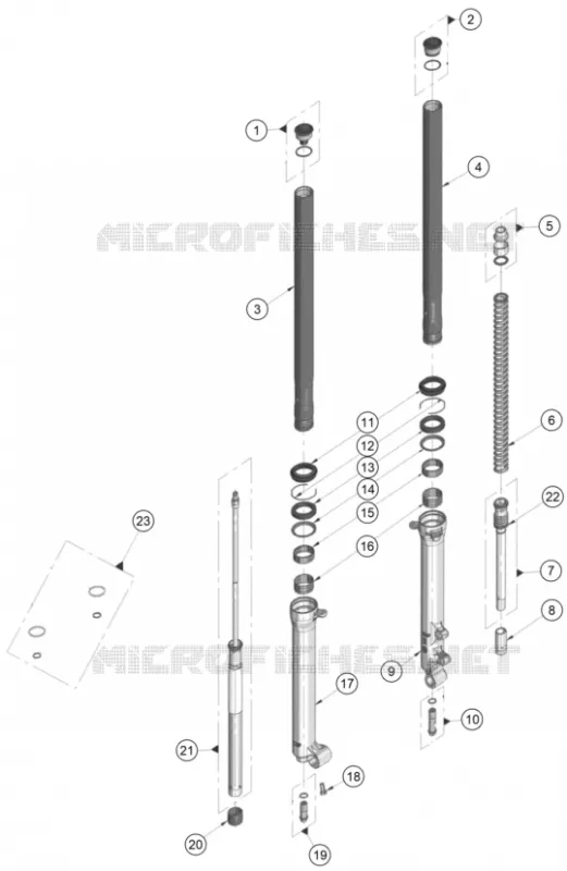 FOURCHE (PIECES)