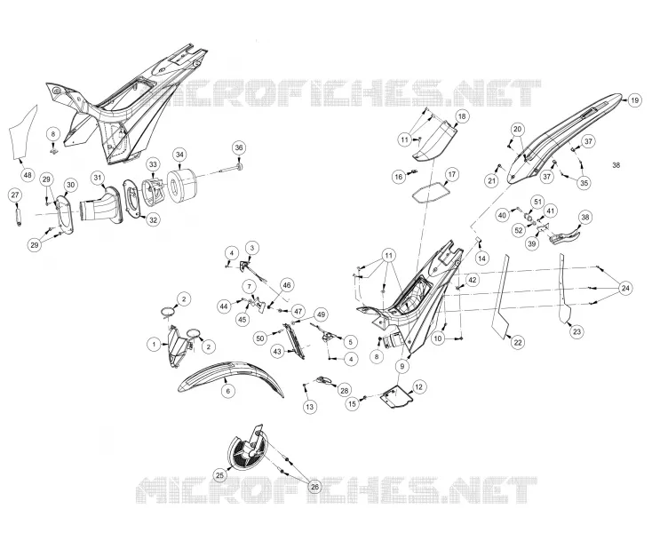PLASTIQUE / BOITIER FILTRE A AIR