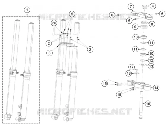FOURCHE / T DE FOURCHE