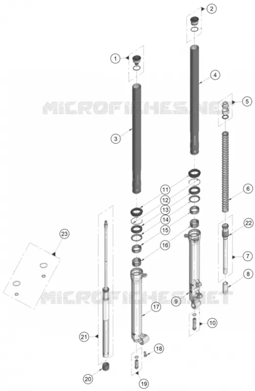 FOURCHE (PIECES)