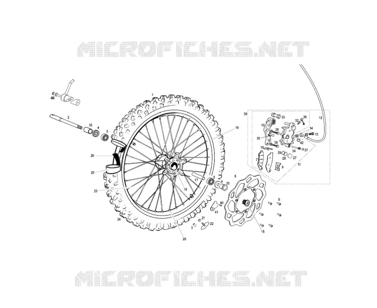 ROUE / FREIN AVANT