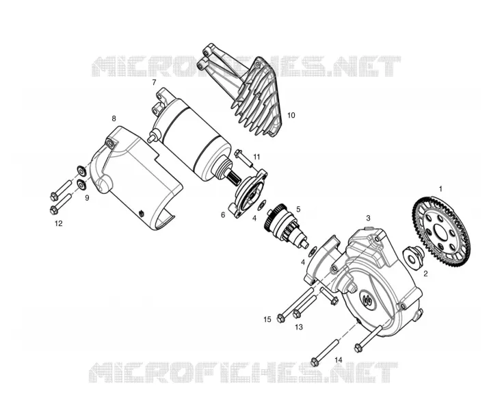CIRCUIT ELECTRIQUE E-START