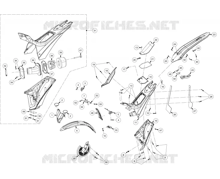 PLASTIQUE / BOITIER FILTRE A AIR