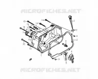 COUVERCLE DE CARTER MOTEUR DROIT