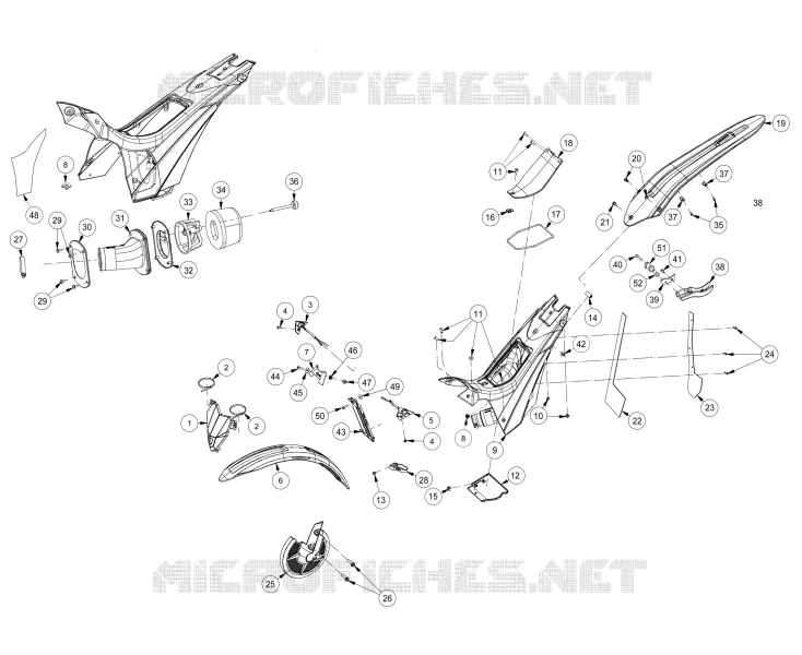 PLASTIQUE / BOITIER FILTRE A AIR