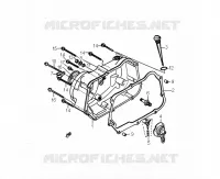 COUVERCLE DE CARTER MOTEUR DROIT