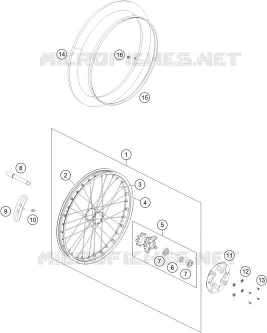 ROUE AVANT