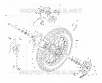 ROUE / FREIN ARRIERE