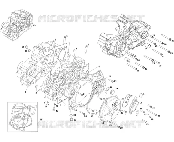 CARTER MOTEUR
