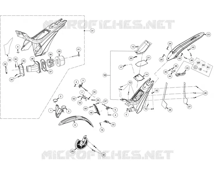 PLASTIQUE / BOITIER FILTRE A AIR