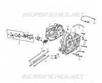 CARTER MOTEUR / POMPE A HUILE
