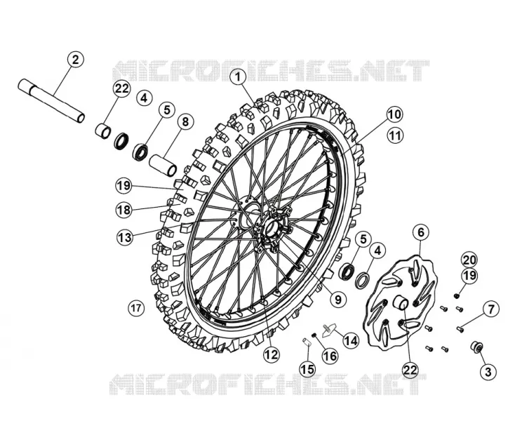 ROUE AVANT