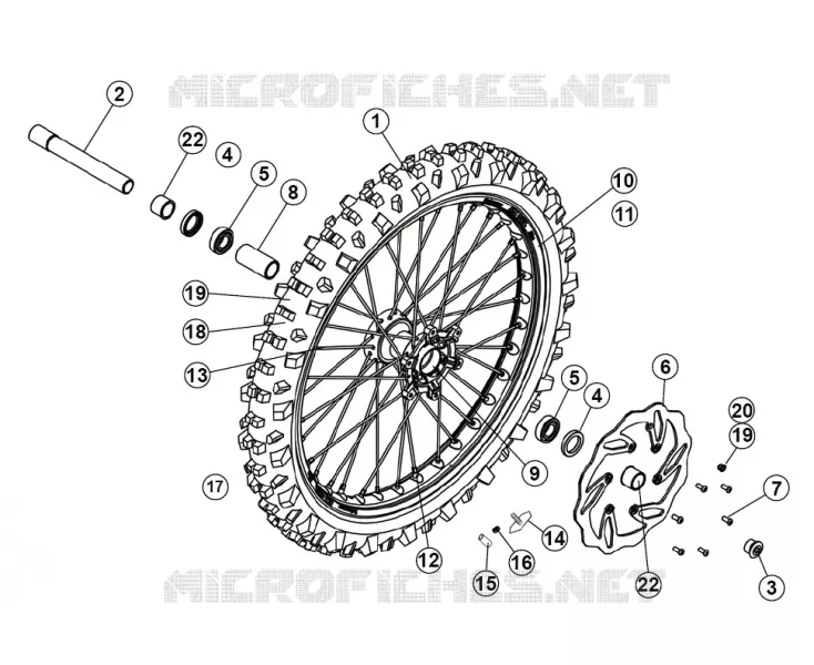 ROUE AVANT