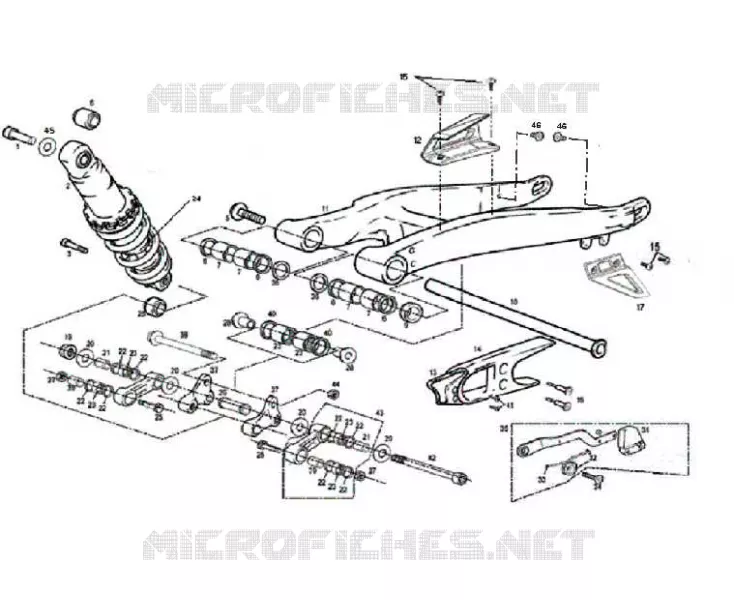 BRAS OSCILLANT  / AMORTISSEUR
