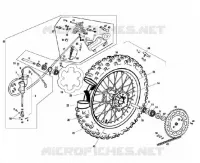 ROUE / FREIN ARRIERE
