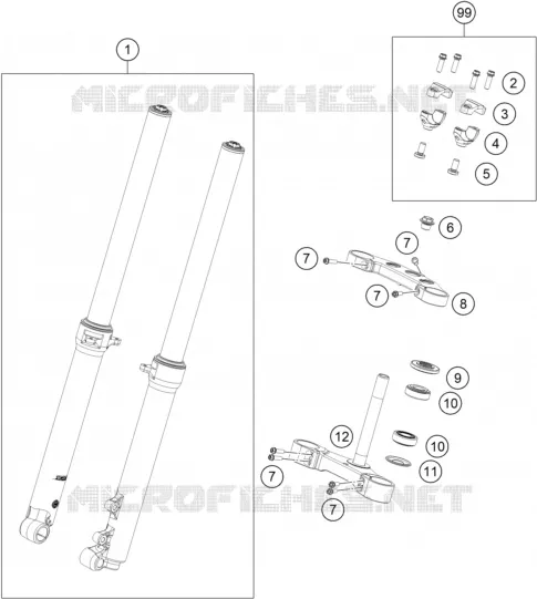 FOURCHE / T DE FOURCHE