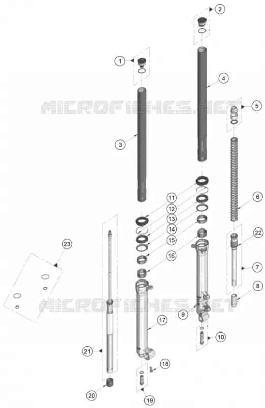 FOURCHE (PIECES)