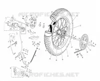 ROUE / FREIN ARRIERE