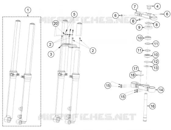FOURCHE / T DE FOURCHE