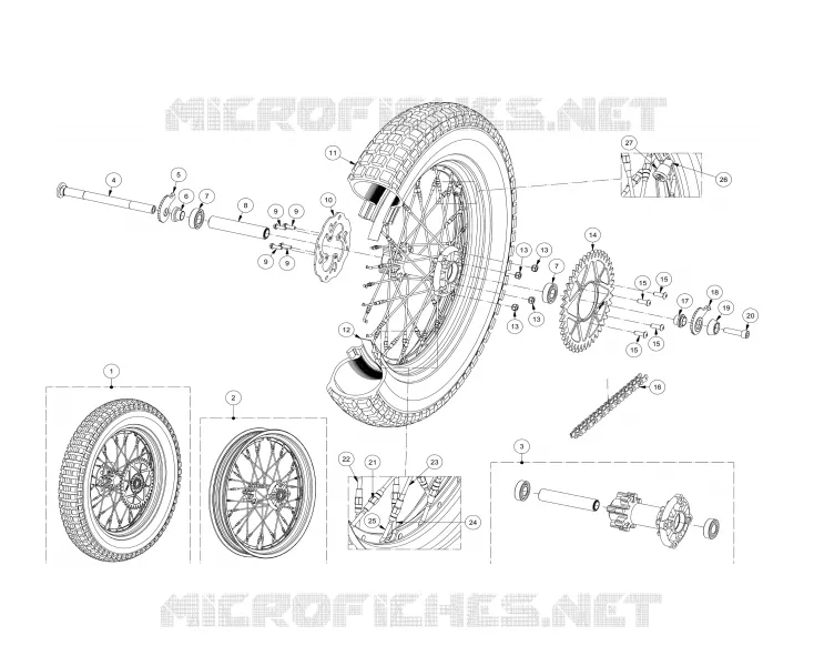 ROUE ARRIERE