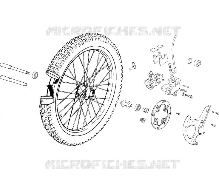 ROUE / FREIN AVANT