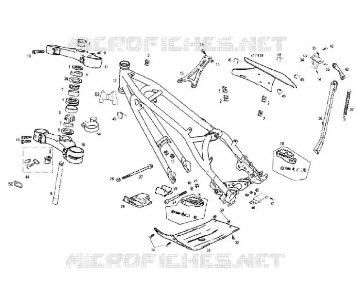 CADRE / T DE FOURCHE