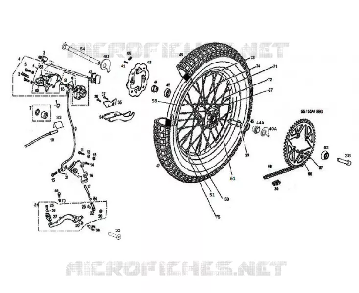 ROUE ARRIERE