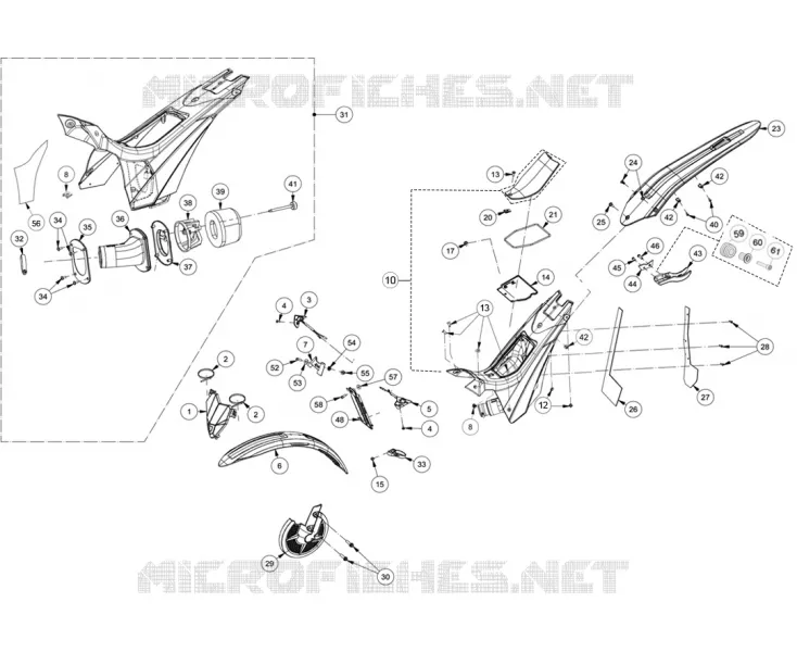 PLASTIQUE / BOITIER FILTRE A AIR