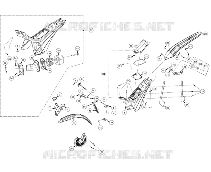 PLASTIQUE / BOITIER FILTRE A AIR