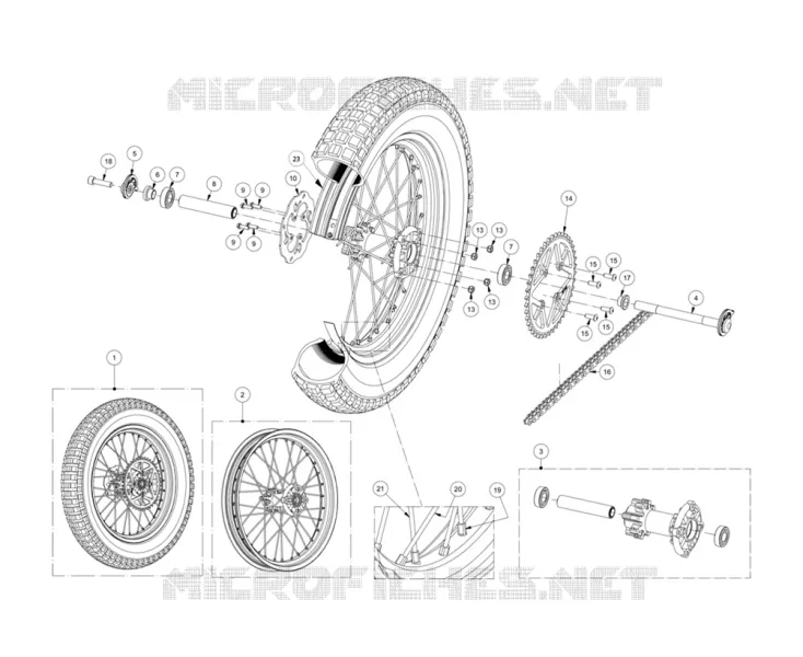 ROUE ARRIERE