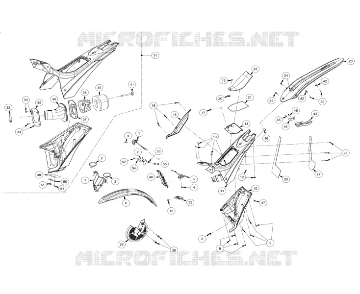 PLASTIQUE / BOITIER FILTRE A AIR