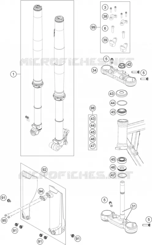 FOURCHE / T DE FOURCHE