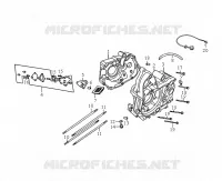 CARTER MOTEUR / POMPE A HUILE
