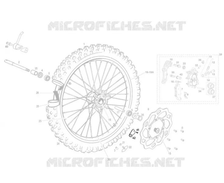 ROUE ARRIERE HOMOLOG