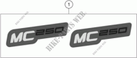 AUTOCOLLANTS pour GASGAS MC 250 2023